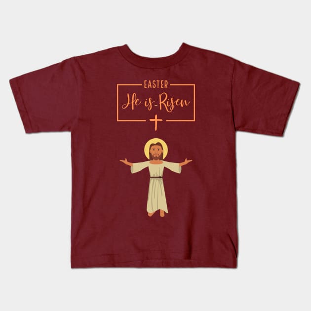 Christ is risen Kids T-Shirt by Ledos